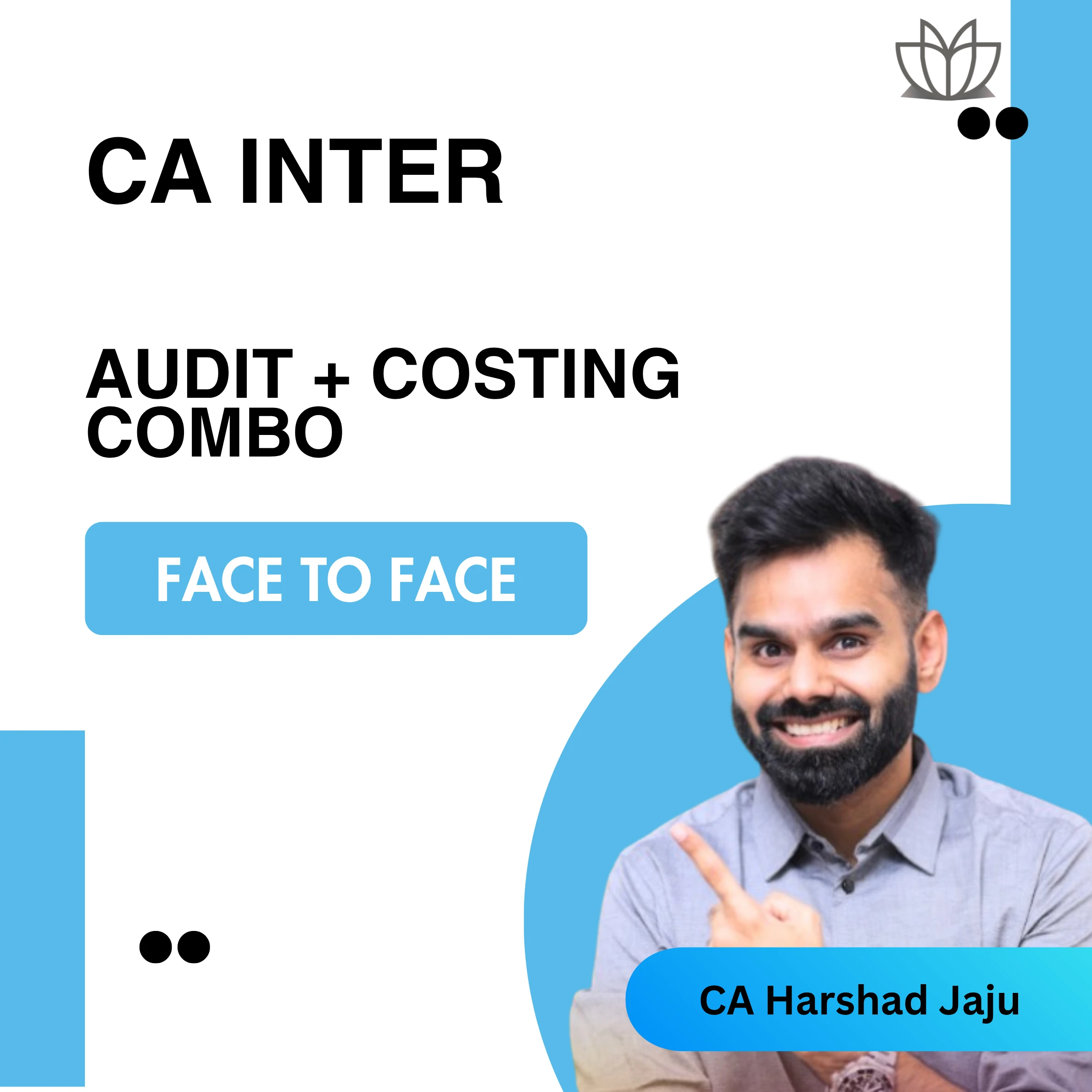 CA INTERMEDIATE AUDIT + COSTING Face to Face COMBO Starting 1st July